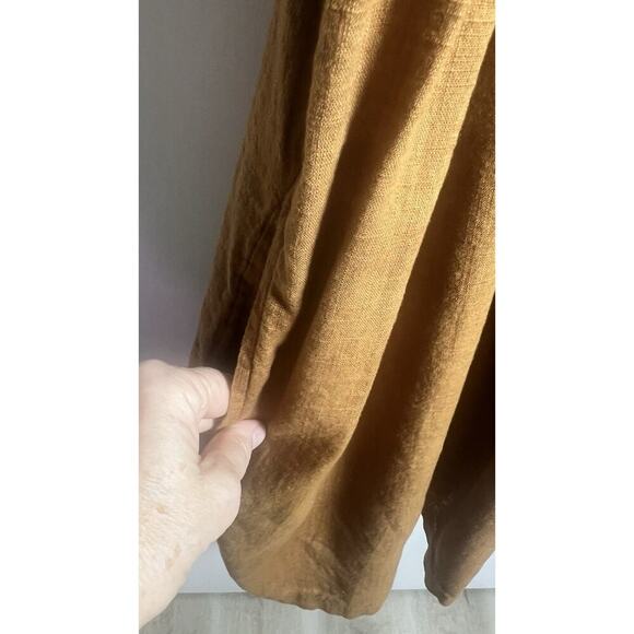 OLD NAVY Flutter-Sleeve 100% Cotton Mini Swing Crochet Dress Plus Size 2X Mocha - Picture 10 of 14